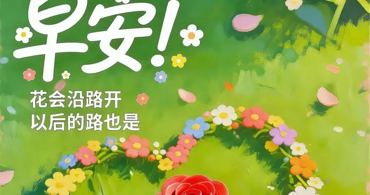 和煦春风暖人心，阳光明媚寄情深，清晨送去问候语 祝福彼此春日好