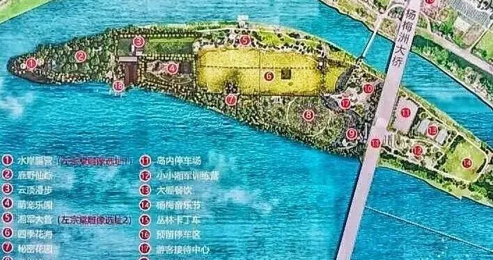 对标长沙！湘潭版“橘子洲”横空出世！