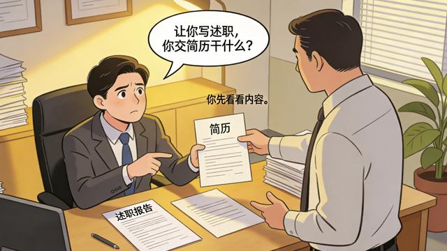 生活故事：公司要裁员，每人交一份述职报告