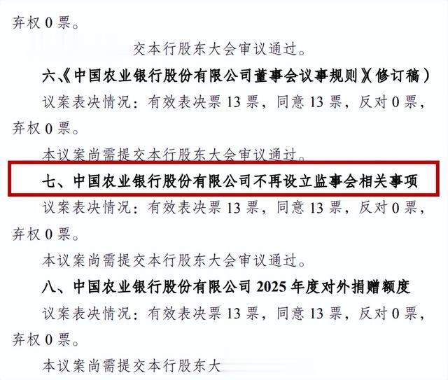 多家国有大行官宣取消监事会 监事会取消潮来临审计委员会接得住吗