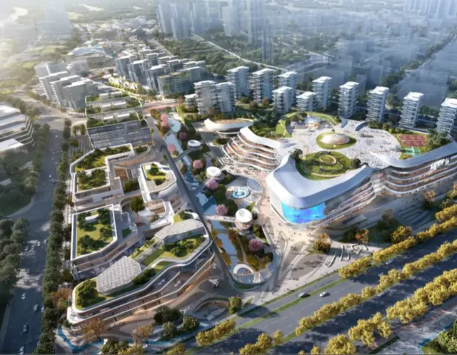 高新三期的顶配生活圈