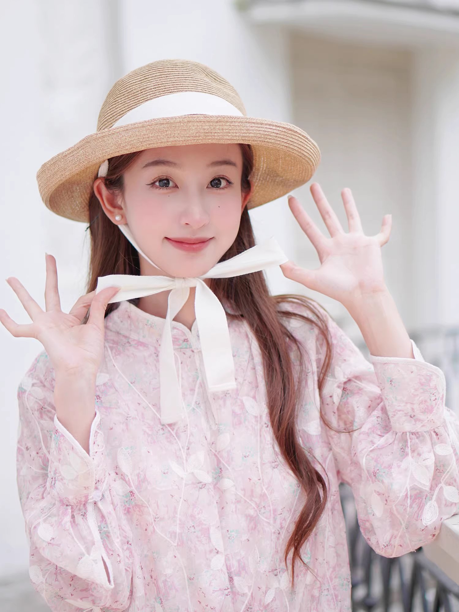 【花影绣花】puretea茶愫中式旗袍领