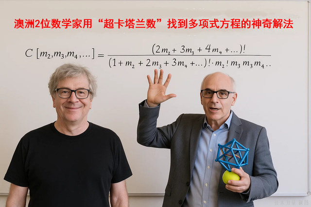 200年难题被攻克！澳洲2位数学家找到多项式方程的神奇解法