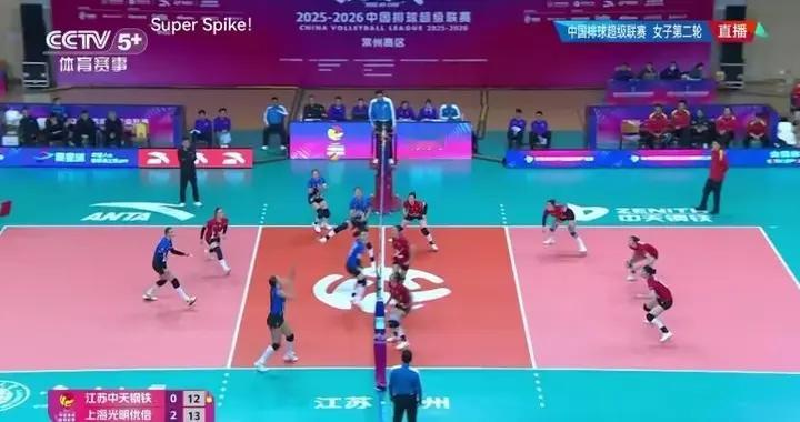 江苏女排0比3上海女排 吴梦洁对轰沃隆科娃出彩 4人优秀2人不及格