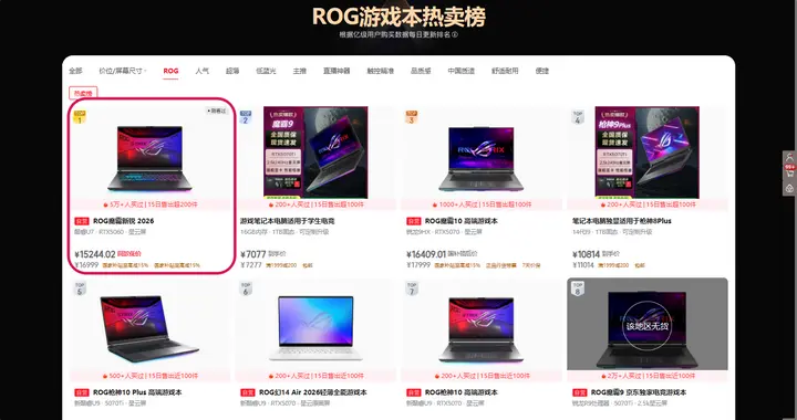 ROG魔霸新锐2026学生党能闭眼入吗？登顶热榜+99%好评是最好佐证