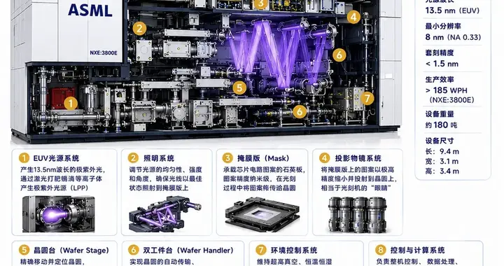 转发学习：光刻机产业链全景图