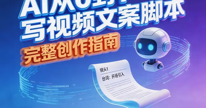 AI从0到1写视频文案脚本—— 完整创作指南