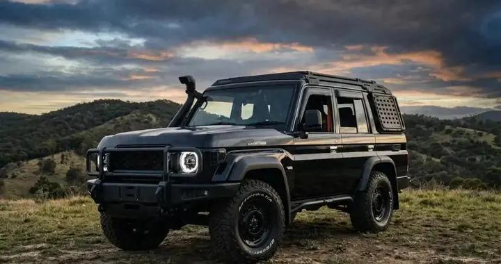 陆地巡洋舰LC76改装版惊艳登场，越野圈“黑武士”的豪华进化之路