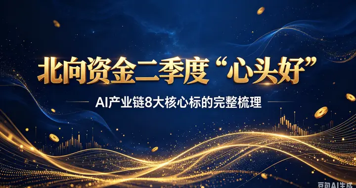 北向资金二季度“心头好”：AI产业链8大核心标的完整梳理