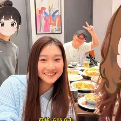 彩虹吃瓜娱乐：文章女儿打卡爸爸的八号院儿