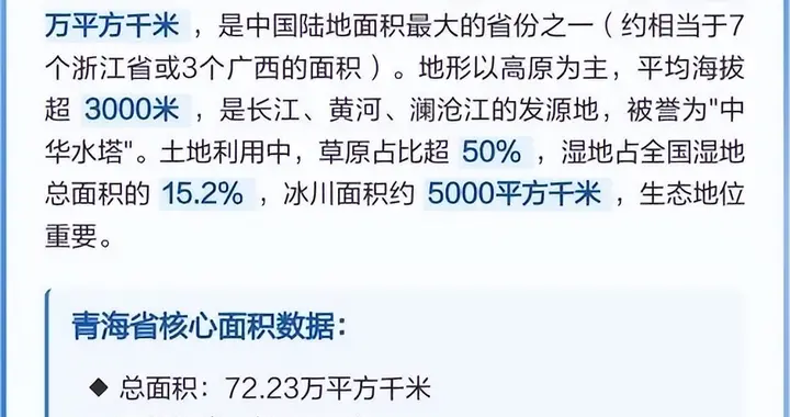 面积比法国还大，全省人口却没到600万！为啥青海养不出大城市？