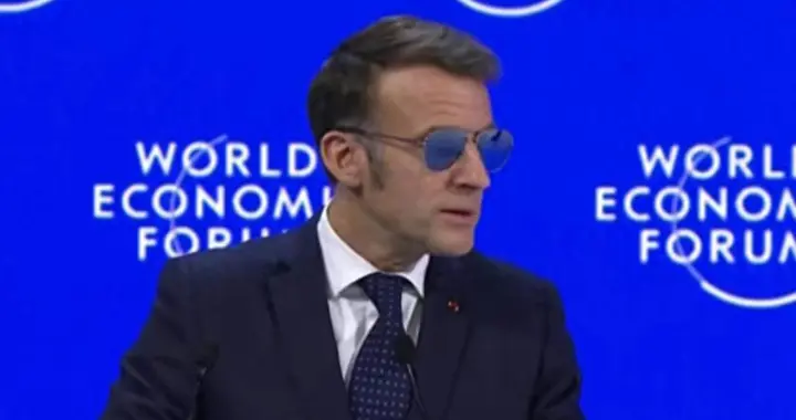 马克龙戴着墨镜，硬刚美国，当着全世界的面，向中国发出邀请函