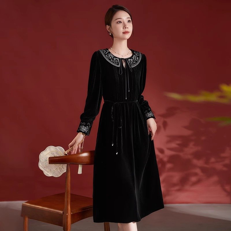 再看一眼还是会心动的真丝长裙！都给我买