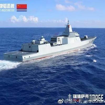 淡定白云ni7：东部战区海军055型万吨