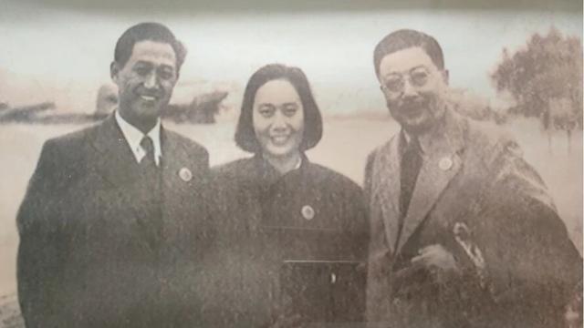 伍豪照片集：1946年，陈叔亮康岱莎夫妇