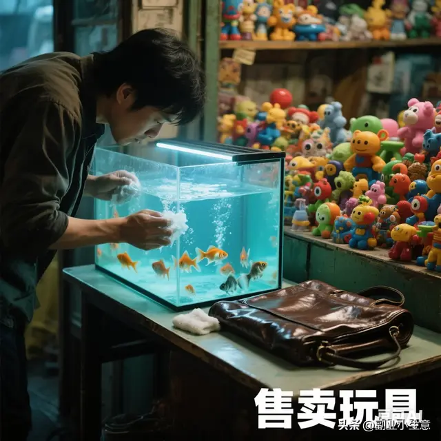 有人靠“洗鱼缸+擦皮包+卖玩具”年入50万
