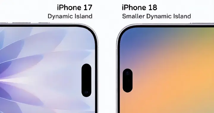 iPhone 18 Pro灵动岛“瘦身”，屏幕形态升级最大的一次