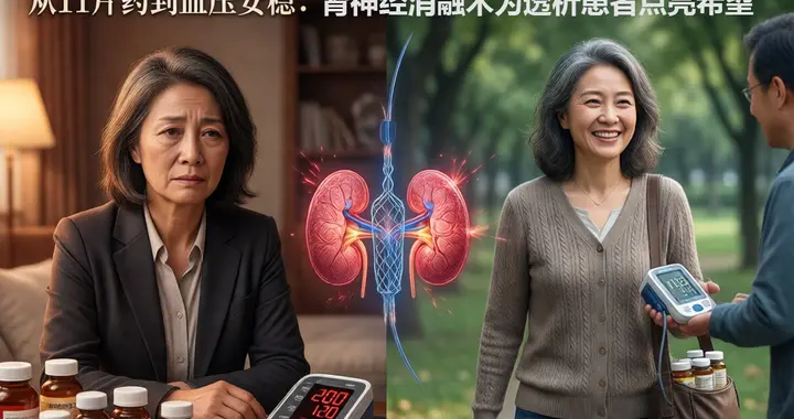 每天吃11片药血压还是200？这项新技术，正在拯救透析患者的血管