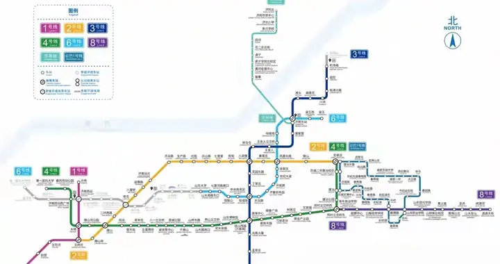 济南地铁四期赢家已定？万象城CBD吃满红利，西部片区只能干瞪眼