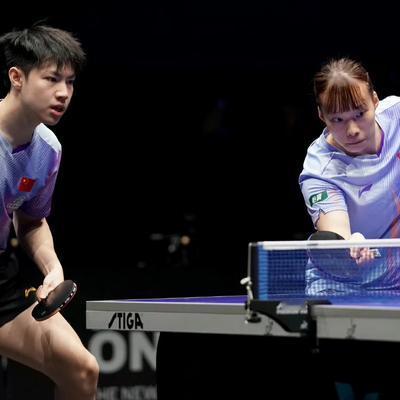 库兹体育：WTT太原赛混双四强全部确定！