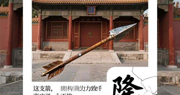 隆宗门匾上那支箭，嘉庆下令“永不拔”