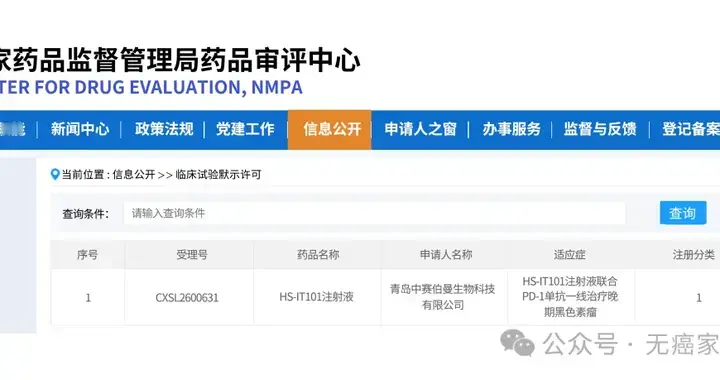 客观缓解率达50%！国研TIL疗法携手PD-1获批一线治疗黑色素瘤IND