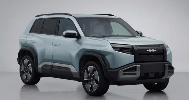 新款方程豹钛3申报图曝光 方盒子“星际战车”造型