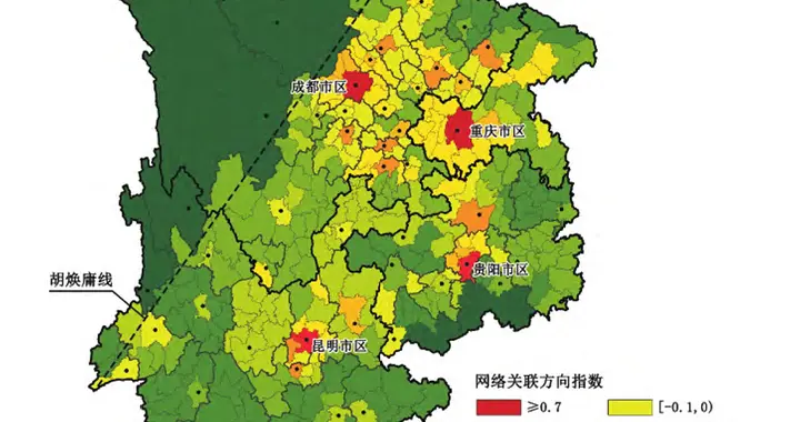 西南的快递地图，暴露了城市真实段位：成都重庆仍是绝对的王者