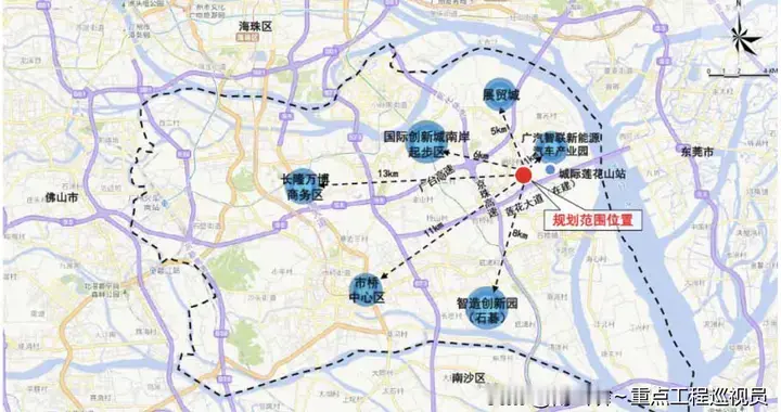 番禺汽车城将新建2条道路，总投资2.45亿元