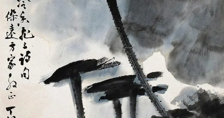 糜耕云画荷：大风堂笔墨里的荷魂，墨色间藏着众家妙