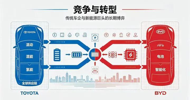 比亚迪和丰田有多像？ 不过它未来的天花板，可能比丰田更高！