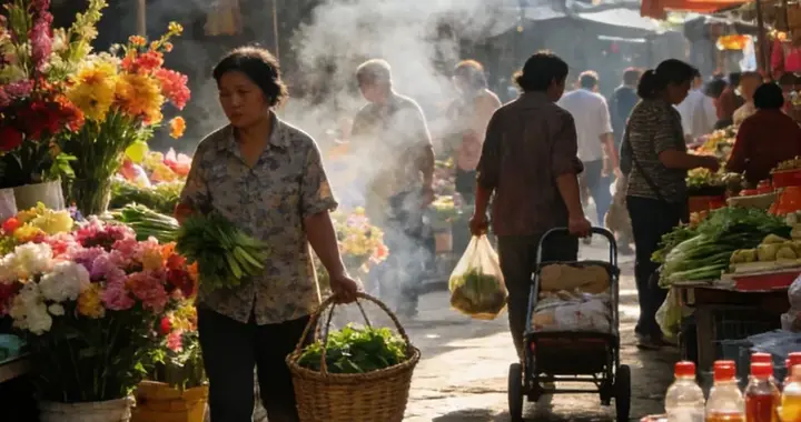 小城故事——早市（1）