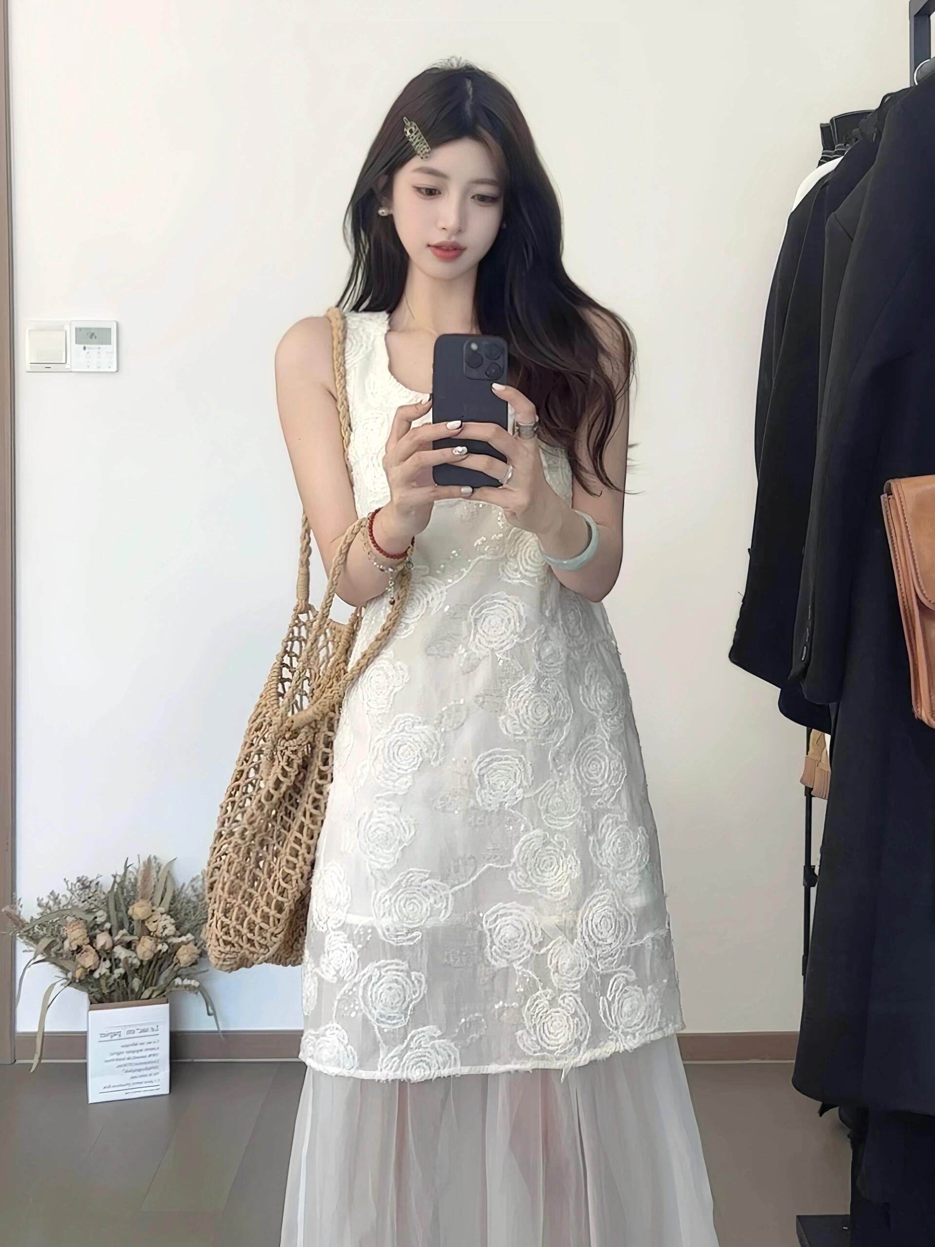 生日订婚礼服海边度假2025新款新中式绝