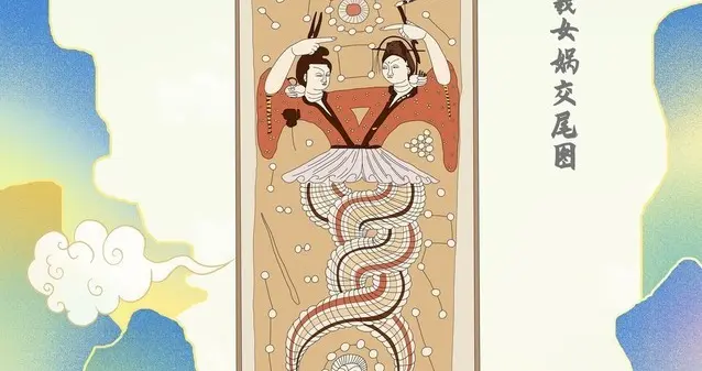 东北民间传说设定，女娲是蚯蚓成仙