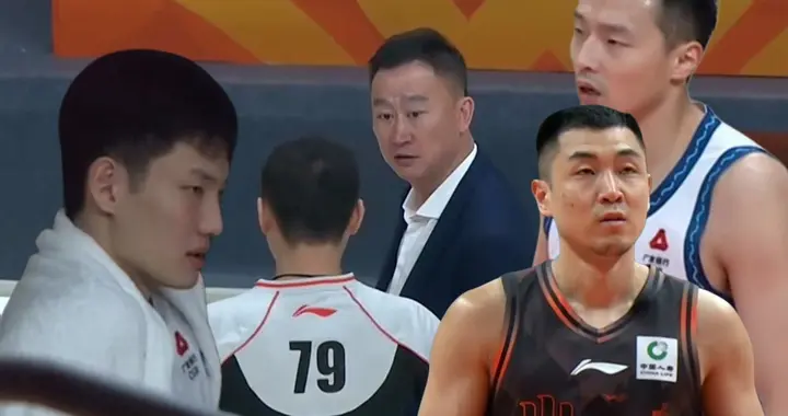 太惨烈！青岛男篮连伤两名主力，刘维伟怒吼裁判，山东险胜青岛