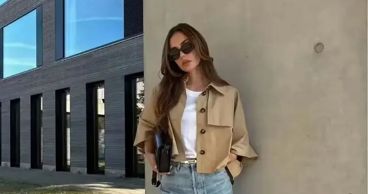 告别春季穿搭平庸，短款风衣多样搭配方案，让你时髦一整个春天