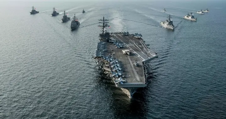 解放军围台三天，美军要出手了？双航母已到西太，随时能南北夹击