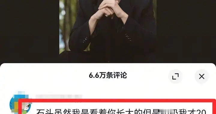 笑不活在石头郭子睿的评论区里，网友太有梗了，郭涛也来凑热闹