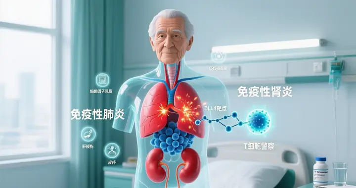 肺癌神兵Tarlatamab：效果好，但要警惕“肺炎、肾炎”两大反噬！