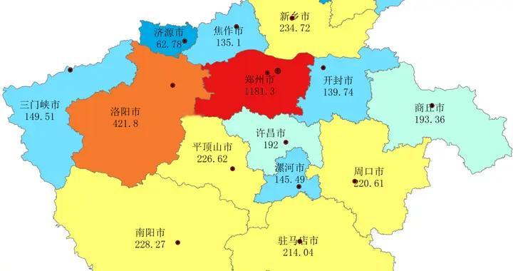 2025年河南省各地市财政收入、财政支出、财政收支比