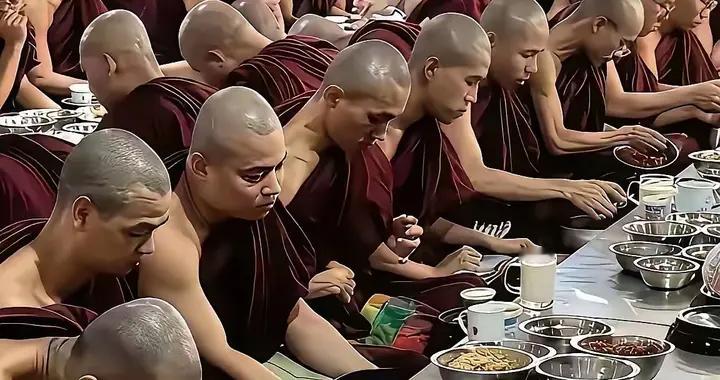 全国僧人戒疤全消失！我在浙江寺庙住过一段时间，胖了至少3斤！