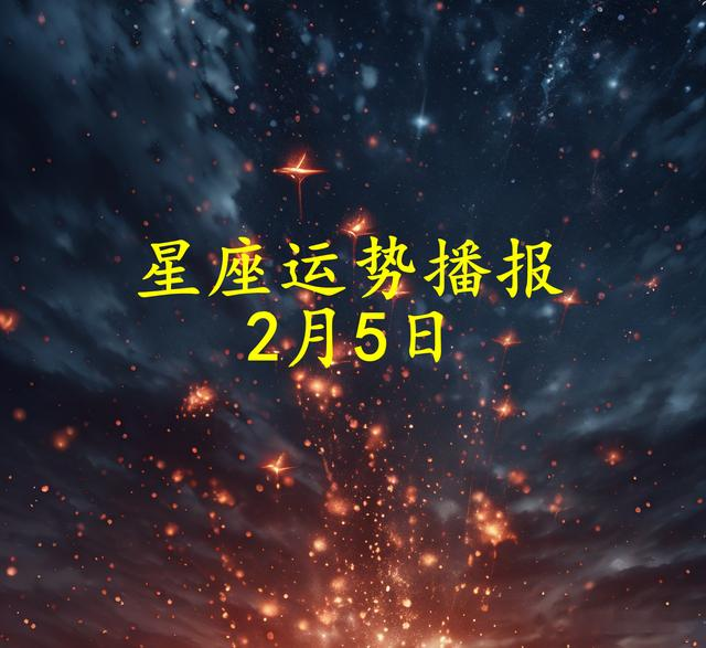 【日运】十二星座2025年2月5日运势播报