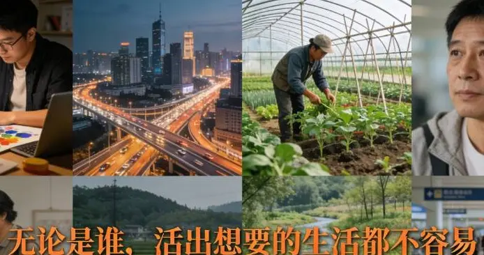 无论是谁，活出自己想要的生活并不容易，遗憾才是主旋律