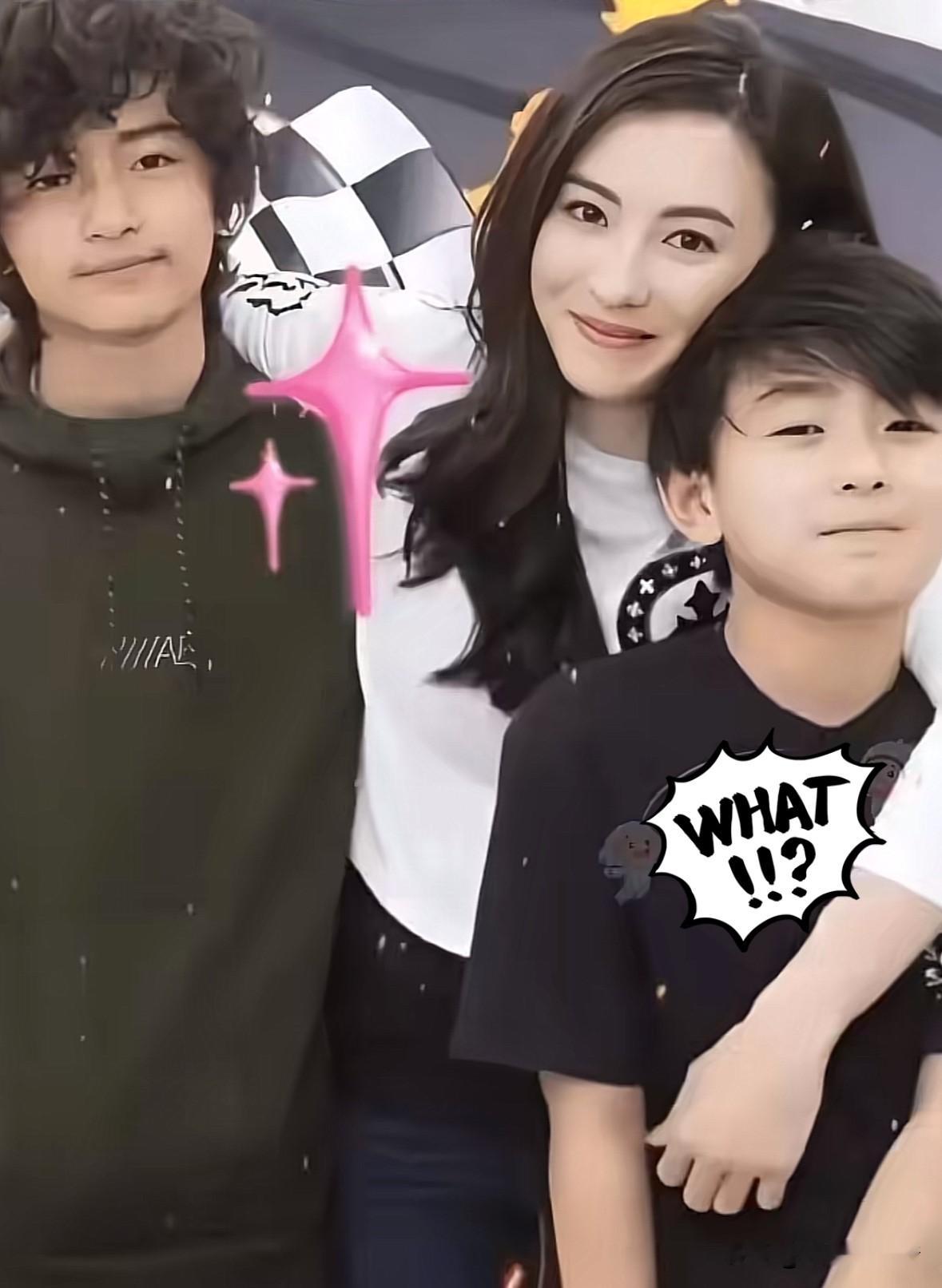 张柏芝家里墙上都是三个儿子的照片，曾直言： 演员只是工作 ， 妈妈才是...