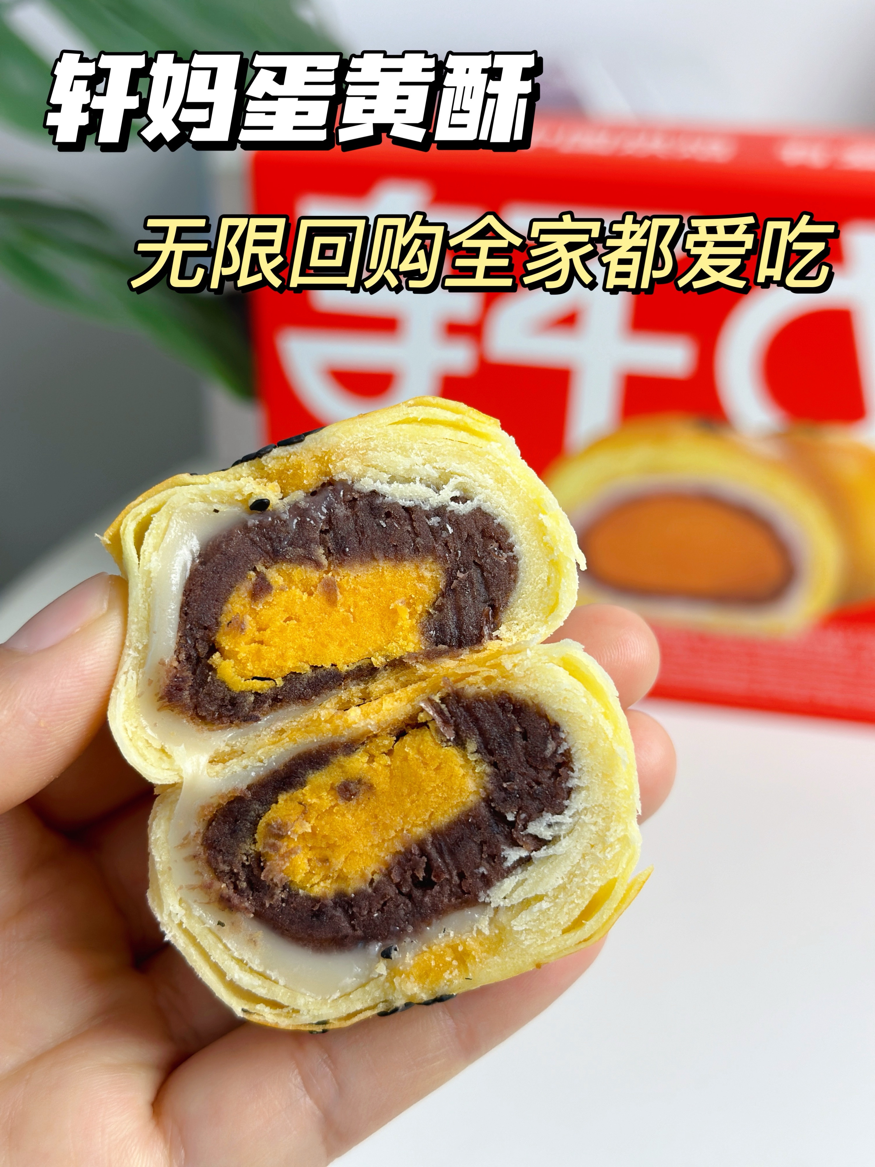 无限回购全家都爱吃｜轩妈蛋黄酥