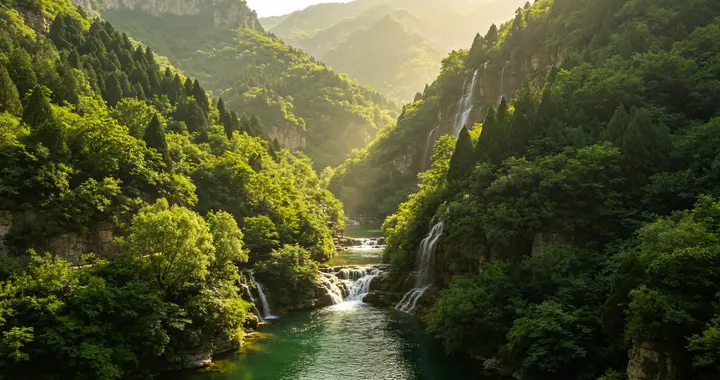 青州黄花溪：藏在山东的“北方九寨沟”，美景出圈却人满为患