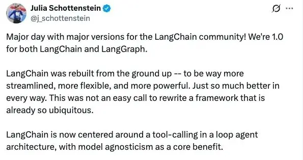 LangChain 彻底重写：从开源副业到独角兽，一次“核心迁移”干到...
