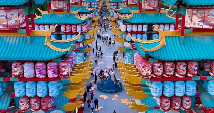 陕西新晋网红4A景区，花30亿打造，人气超过袁家村
