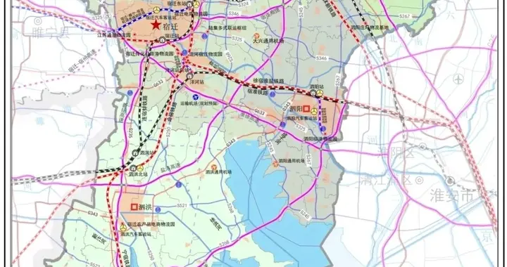 宿迁市区并非“偏居一隅”，而是辐射全域的关键支点