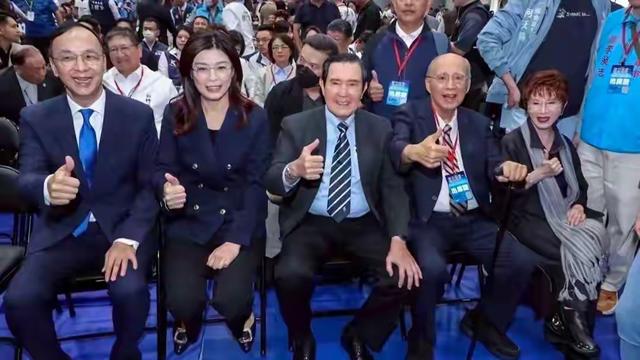 自然选择：朱立伦，郑丽文，马英九，吴伯雄